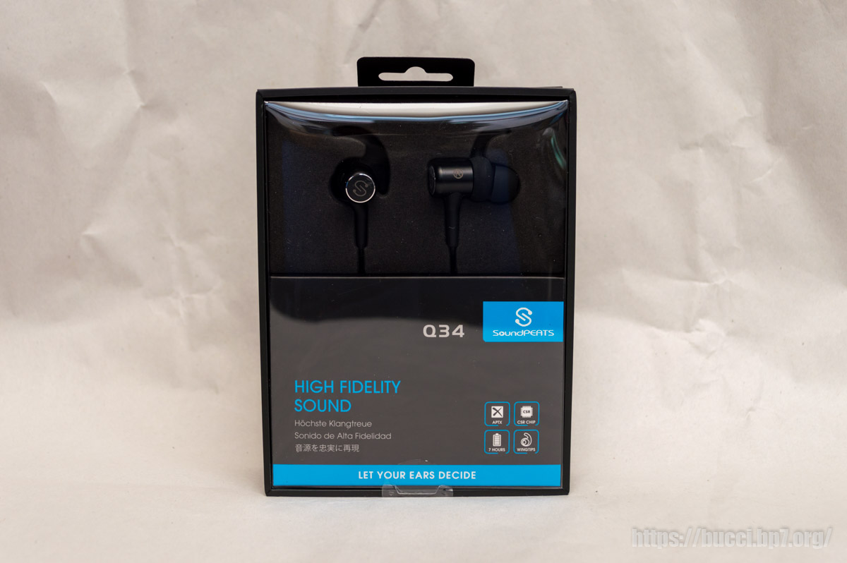 Pr Review Soundpeats Q34 Bluetooth ワイヤレスイヤホン ぶっちろぐ